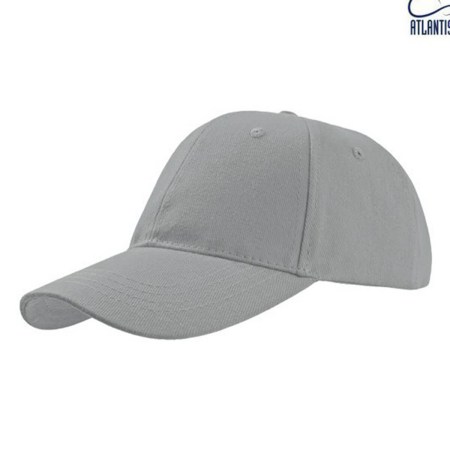 Εξάφυλλο καπέλο βαμβακερό (Atl Liberty Six Buckle) γκρι